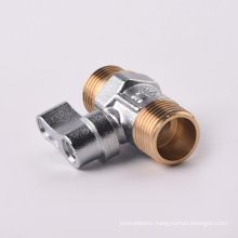 China Male Female Thread Elbow Tee Pipe Connector 10mm Forged Brass Compression Ferrule Tube Fittings